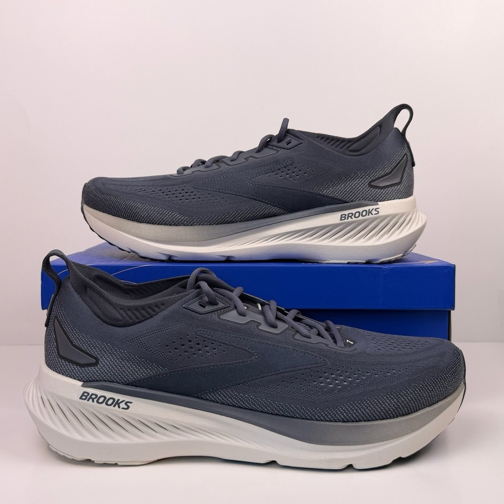 Brooks Glycerin 23 Running Shoes Men's Size 15 Turbulence/Ebony/Clear 110476